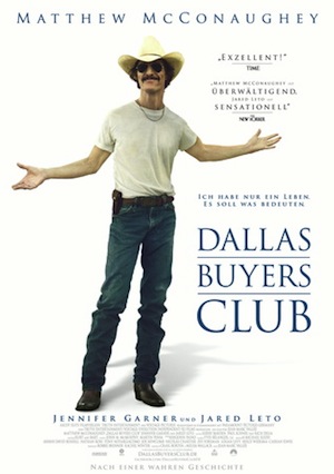 Beste Gute Filme: Filmplakat Dallas Buyers Club