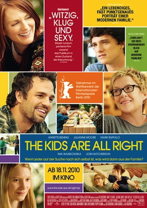 Beste Gute Filme: Filmplakat The Kids Are All Right